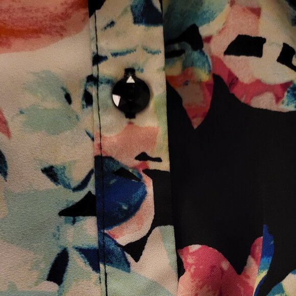 💥3 FOR $13!💥 NY Collection | 1X Ladies Blouse | Button-Down - Picture 9 of 9